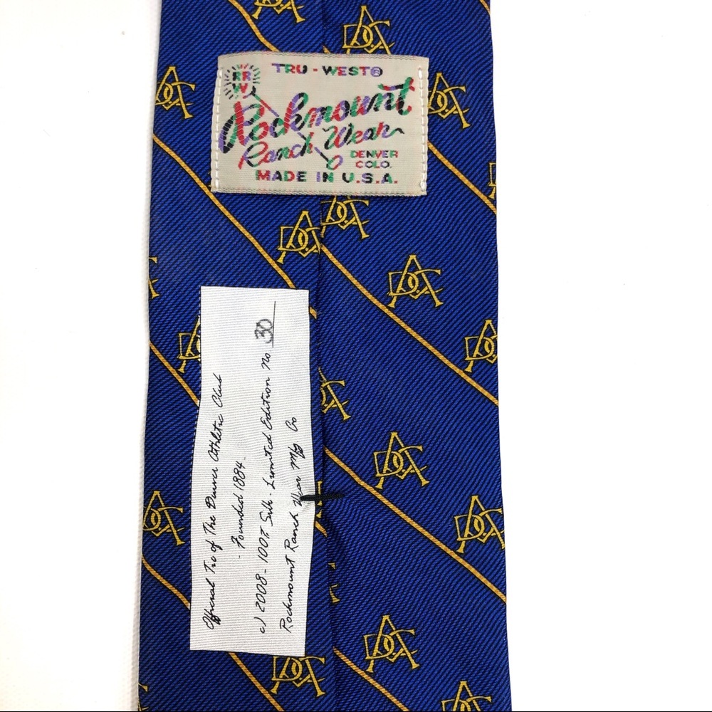 Rockmount ranchwear limited edition tie no. 30